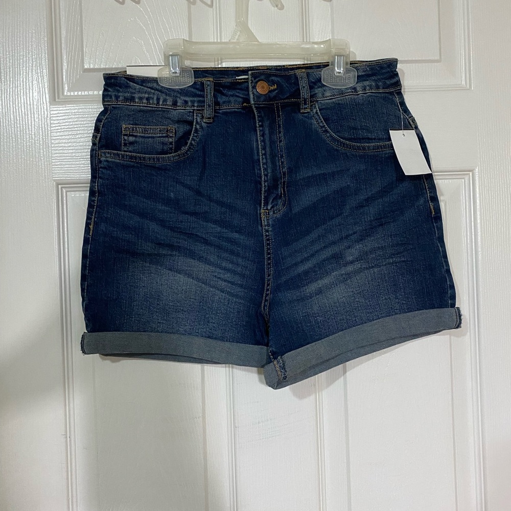 Urban Basics Denim Mom Shorts